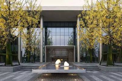 騰升案例鑒賞 | 精工筑境，詩意棲居 永威上和郡售樓部室內(nèi)外精裝工程實景解析